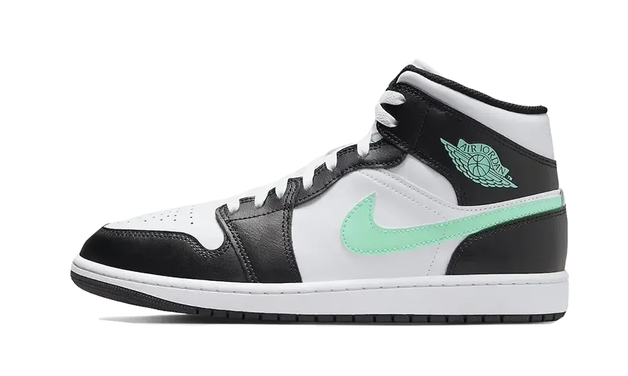Air Jordan 1 Mid Green Glow 